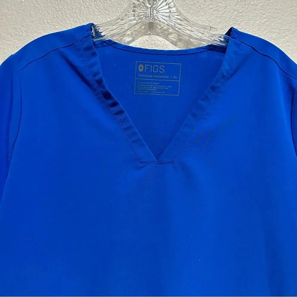 Figs Casma Three-Pocket Scrub Top XL